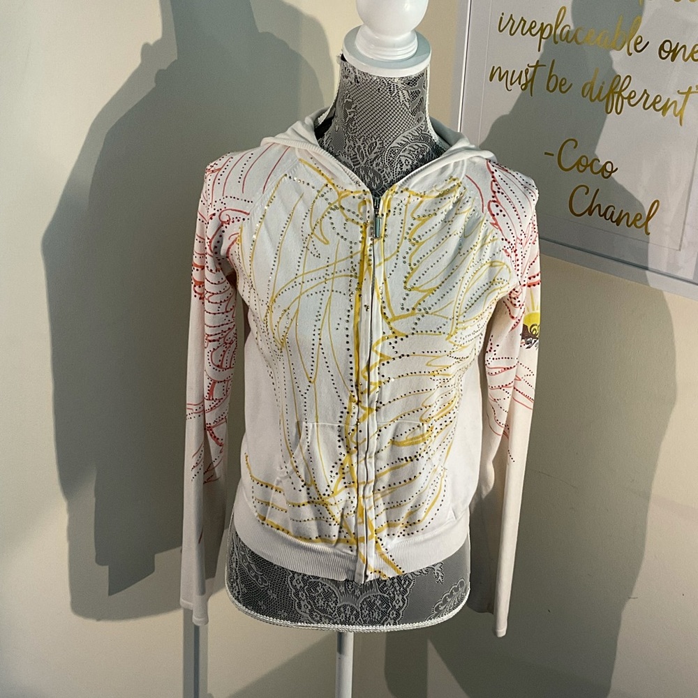 Y2K white jacket